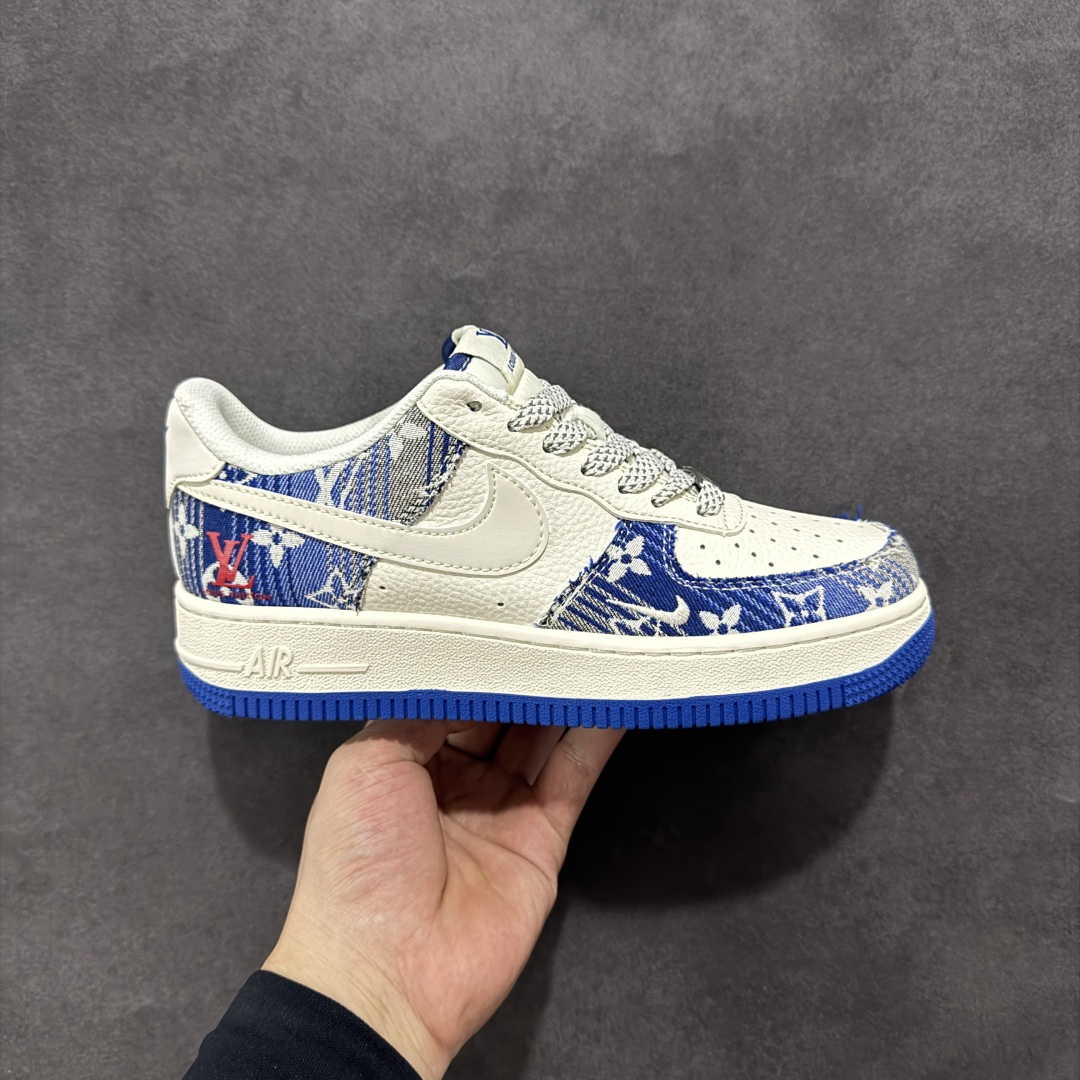  
【定制版】海外限量发售！公司级NIke Air Force 1 '07 Low “LV联名——渐变牛
