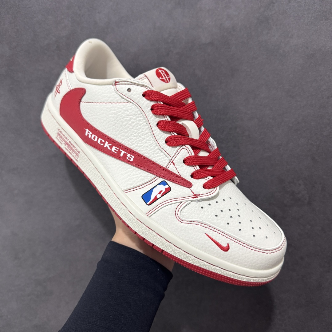 280 【定制版】Travis Scott x Fragment Design x Air Jordan 1 Low SP AJ1 联名款 低帮文化休闲板鞋 SC9207-029