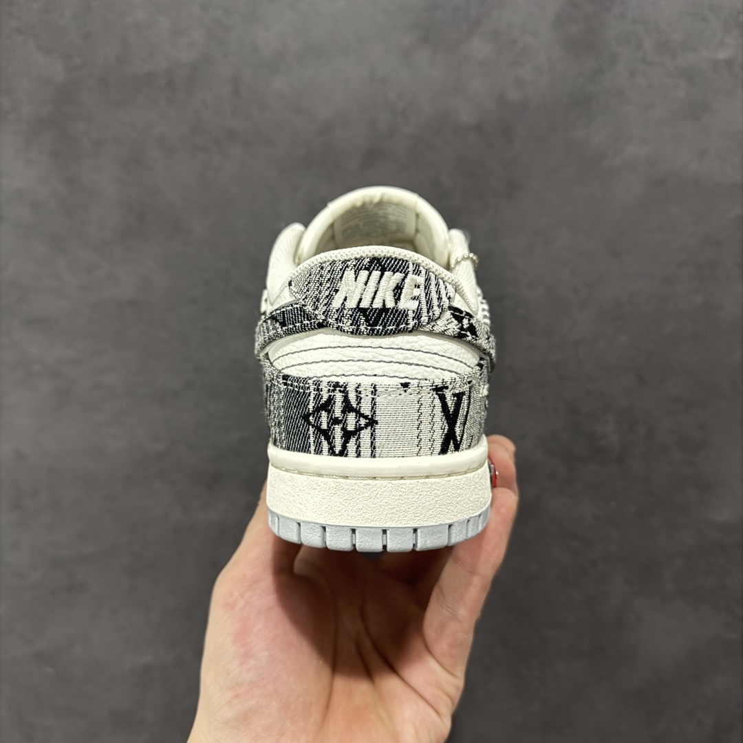 280 【定制版】Nike SB Dunk Low LV联名 灰牛仔 周年高端定制 低帮休闲板鞋 SC9772-807