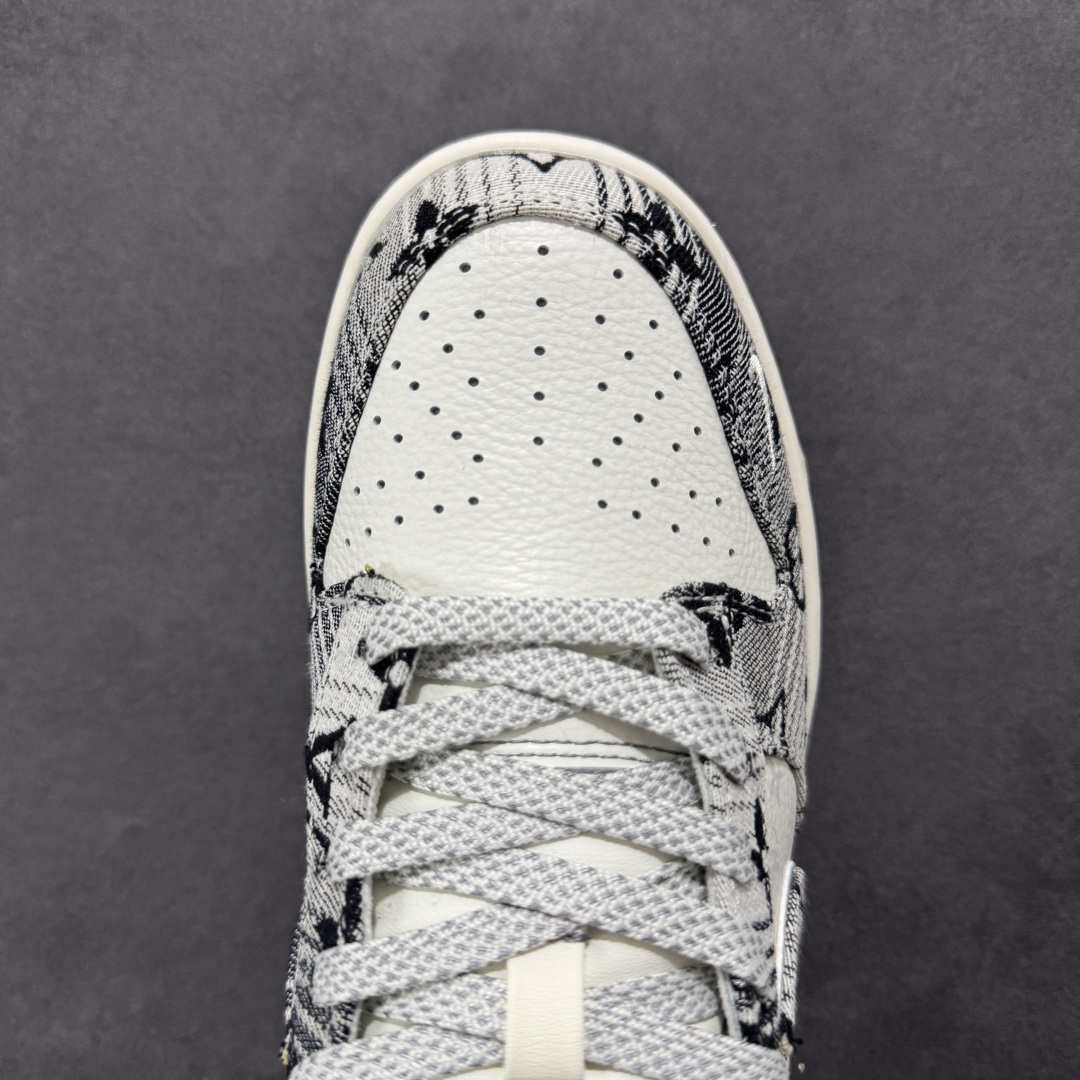280 【定制版】Nike SB Dunk Low LV联名 灰牛仔 周年高端定制 低帮休闲板鞋 SC9772-807