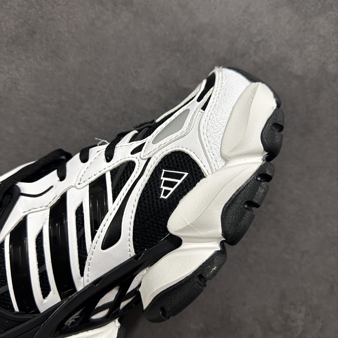 图片[5]-【公司级】AD XLG Runner Deluxe 跑步者豪华版系列低帮厚底增高老爹风复古缓震休闲运动慢跑鞋IH0072 轻机甲赛博复古休闲运动老爹鞋 原楦纸板数据开发 铸造原味鞋型 耐磨防撕裂面料和RPU后跟结构，皮革鞋面缀有交叉失眠，搭配织物内里，舒适妥帖。双密度大底设计，更具稳定性 尺码：36-45-选品中心
