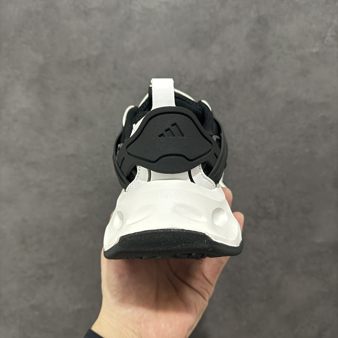 图片[4]-【公司级】AD XLG Runner Deluxe 跑步者豪华版系列低帮厚底增高老爹风复古缓震休闲运动慢跑鞋IH0072 轻机甲赛博复古休闲运动老爹鞋 原楦纸板数据开发 铸造原味鞋型 耐磨防撕裂面料和RPU后跟结构，皮革鞋面缀有交叉失眠，搭配织物内里，舒适妥帖。双密度大底设计，更具稳定性 尺码：36-45-选品中心