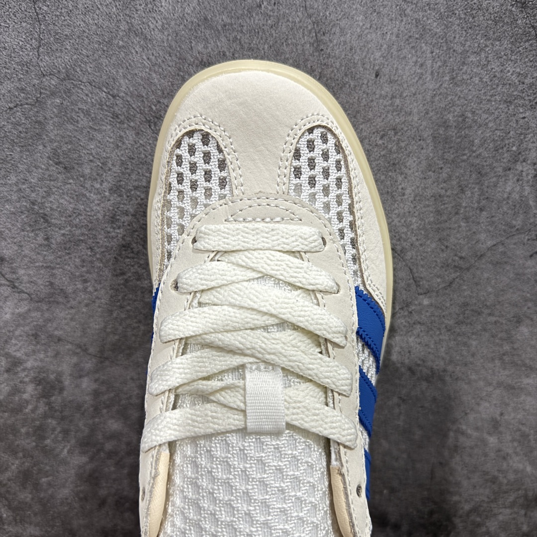 
【正确版】adidas originals GAZELLE INDOOR 米白蓝色
此款鞋延续了橡胶