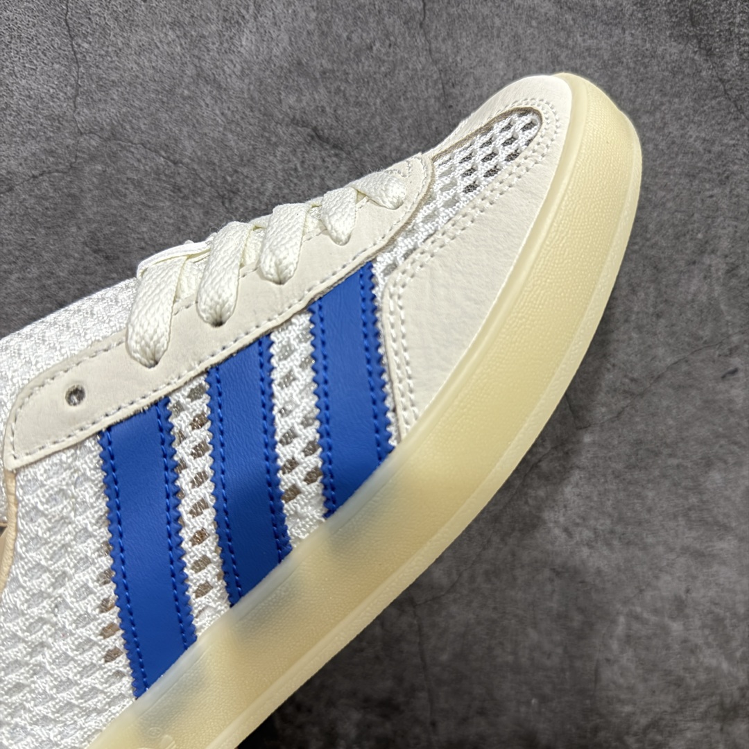  
【正确版】adidas originals GAZELLE INDOOR 米白蓝色
此款鞋延续了橡胶