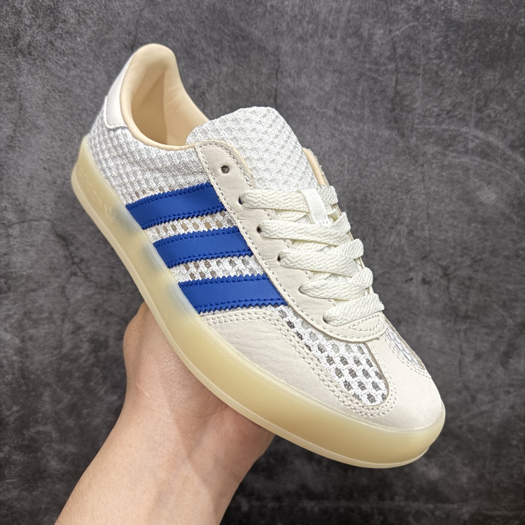  
【正确版】adidas originals GAZELLE INDOOR 米白蓝色
此款鞋延续了橡胶