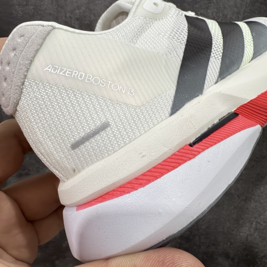【纯原版】Ad Adizero Boston 13 阿迪马拉松系列超轻防滑训练跑步运动鞋 JS493