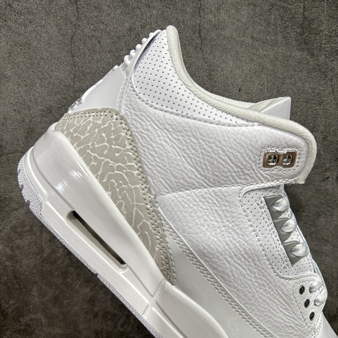 450 【OG纯原】Air Jordan 3 Retro ”Pure Money” AJ3 乔3复刻白猫 CT8532-111
