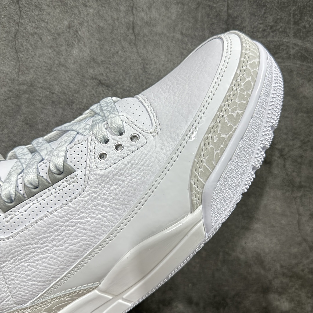 450 【OG纯原】Air Jordan 3 Retro ”Pure Money” AJ3 乔3复刻白猫 CT8532-111