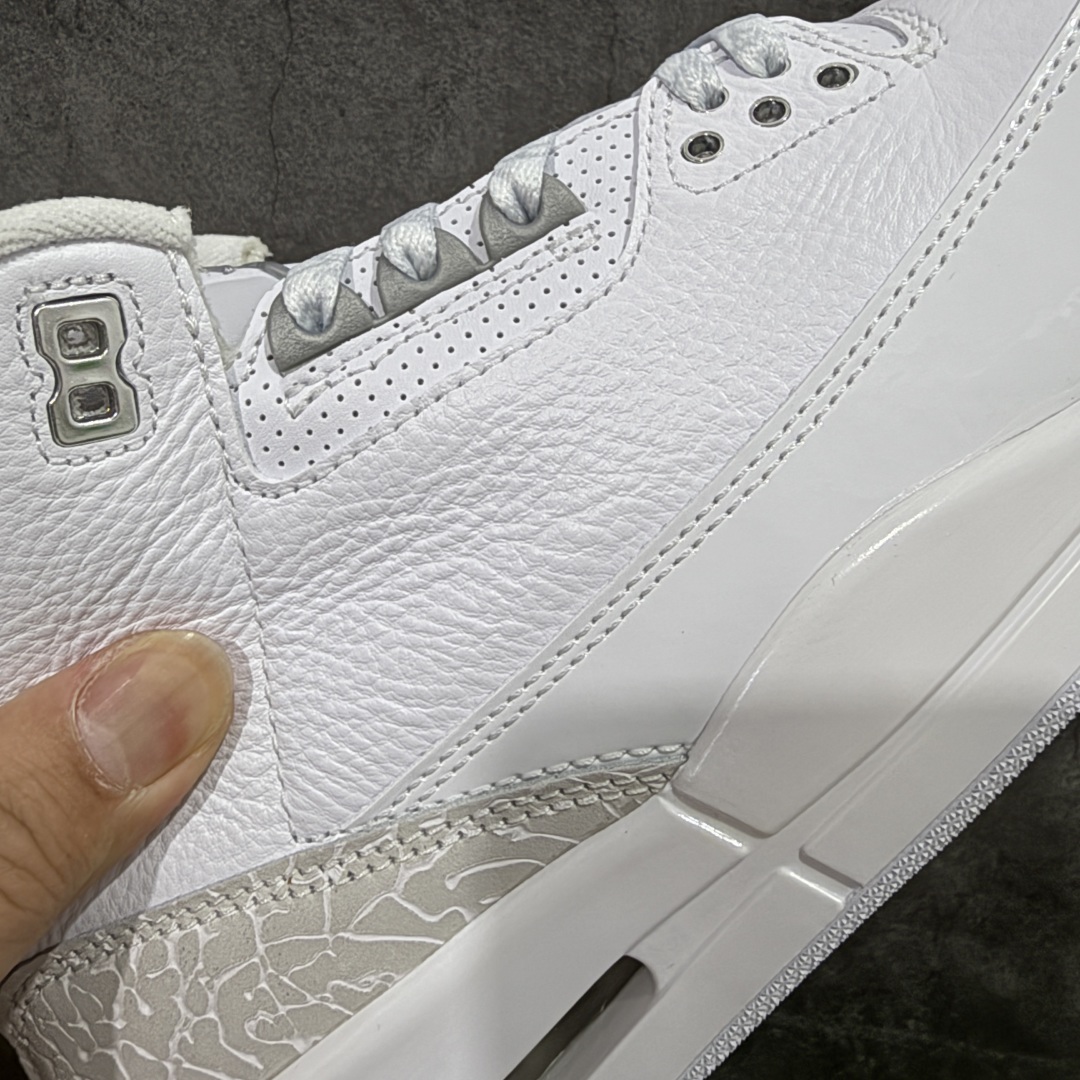  
【纯原】Air Jordan 3 Retro Pure Money AJ3 乔3复刻白猫 CT853