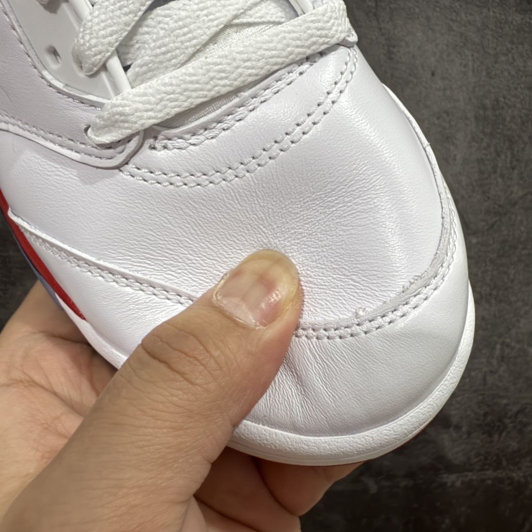  
【纯原】Air Jordan 5 Retro Fire Red Black Tongue AJ5 乔