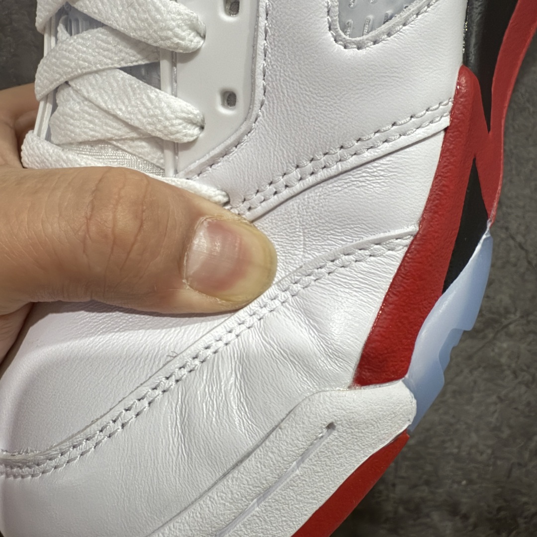  
【纯原】Air Jordan 5 Retro Fire Red Black Tongue AJ5 乔