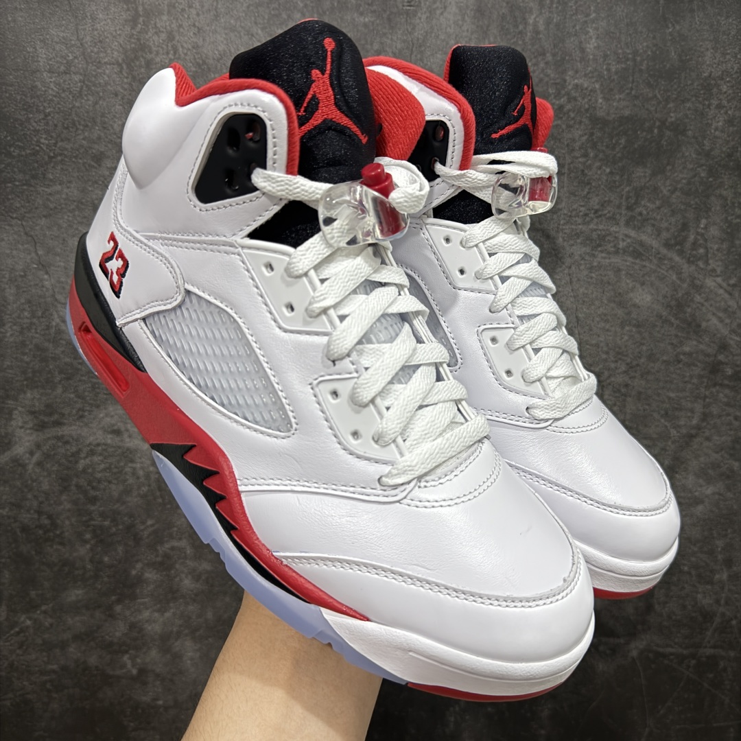  
【纯原】Air Jordan 5 Retro Fire Red Black Tongue AJ5 乔