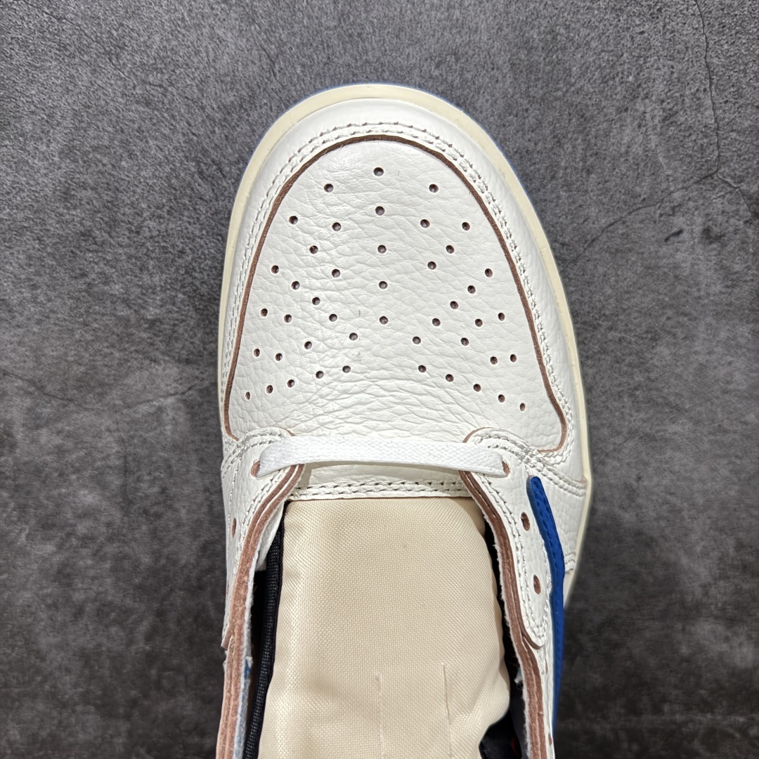 Travis Scott x Air Jordan AJ1 Low OG SP TS联名倒钩低帮 白