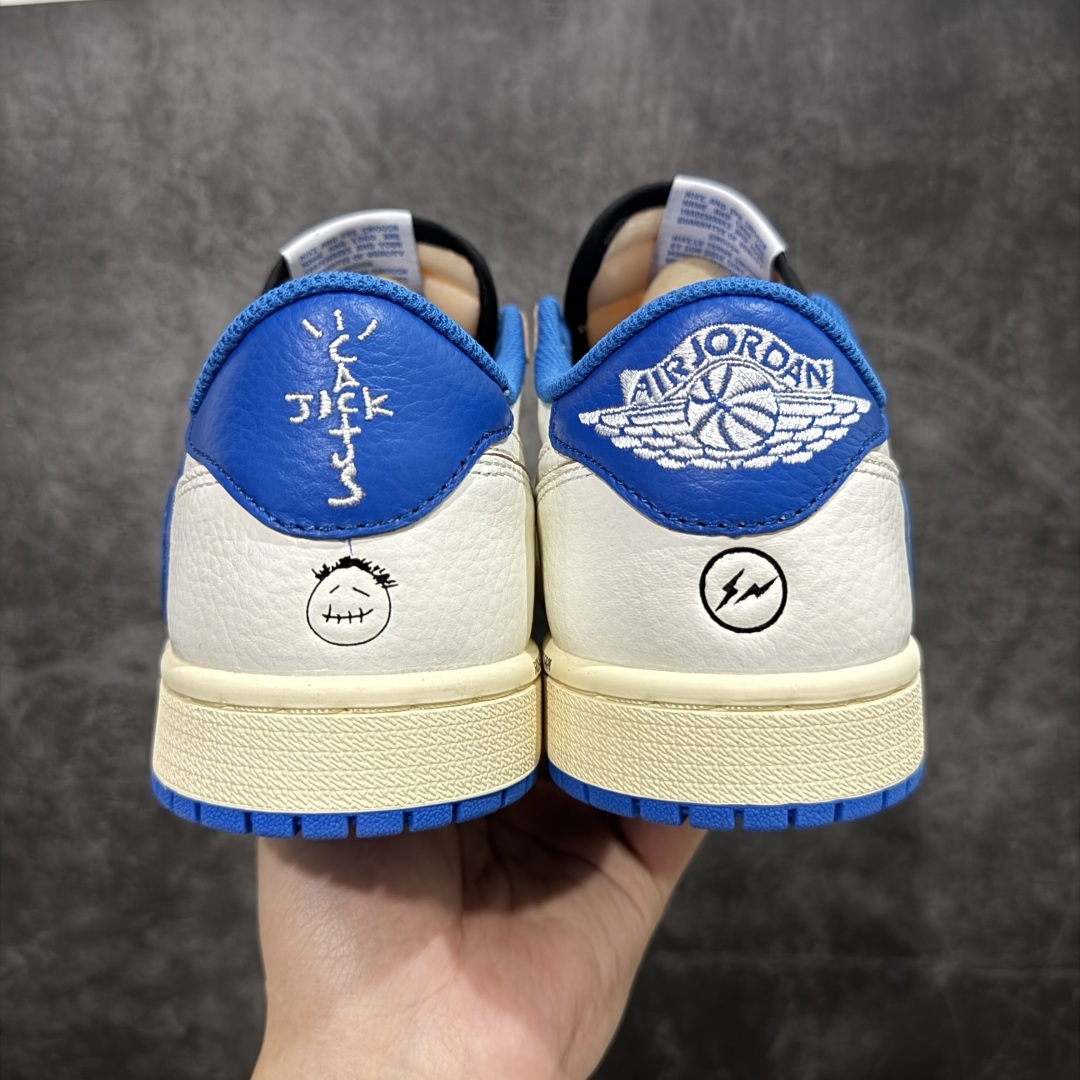 Travis Scott x Air Jordan AJ1 Low OG SP TS联名倒钩低帮 白