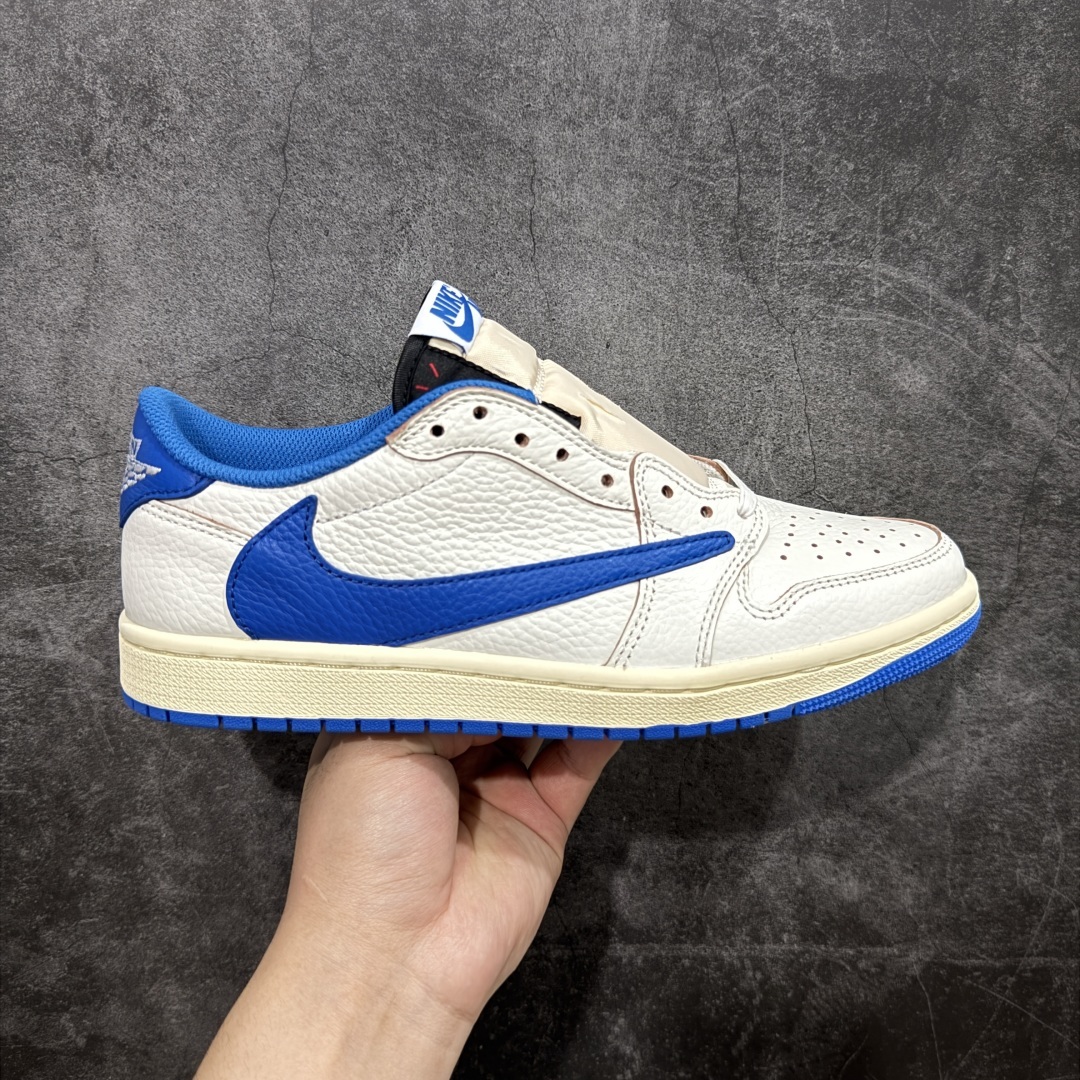 Travis Scott x Air Jordan AJ1 Low OG SP TS联名倒钩低帮 白