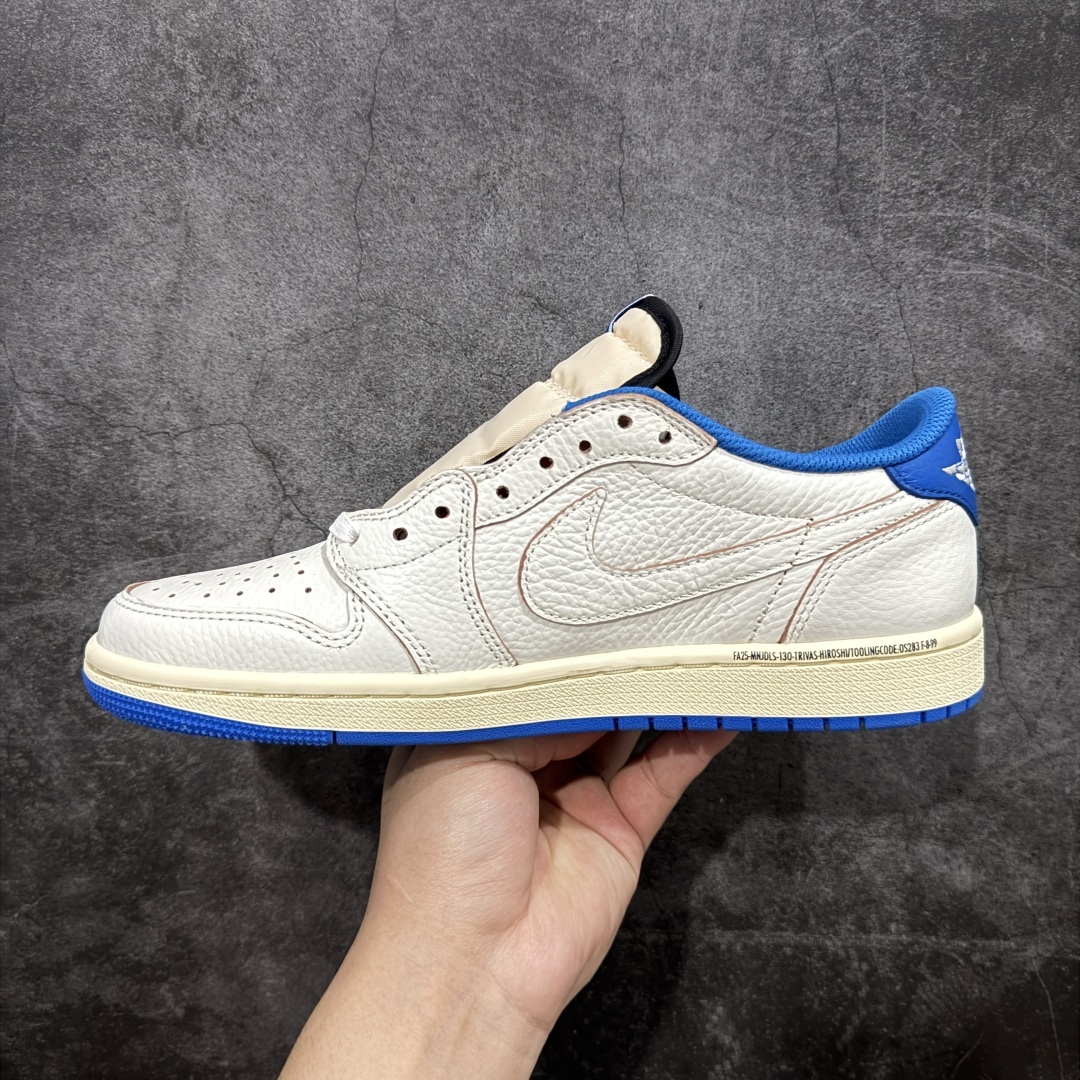 Travis Scott x Air Jordan AJ1 Low OG SP TS联名倒钩低帮 白