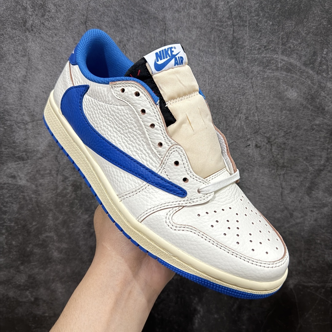Travis Scott x Air Jordan AJ1 Low OG SP TS联名倒钩低帮 白