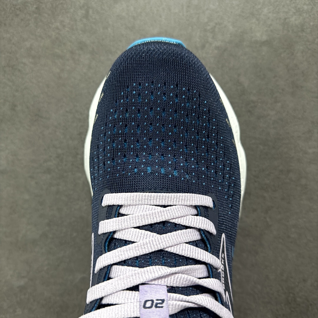 图片[8]-【公司级】新款Brooks布鲁克斯Glycerin甘油20跑鞋男子缓震马拉松氮气慢跑鞋 该鞋以厚实的中底和高分子注氮技术为特点 提供极致的缓震性能 鞋面柔软厚实 具有良好的包裹性能和散热性能 大底设计简单 纹路深 适合城市路跑 尺码：36 36.5 37.5 38 38.5 39 40 40.5 41 42 42.5 43 44 45-选品中心