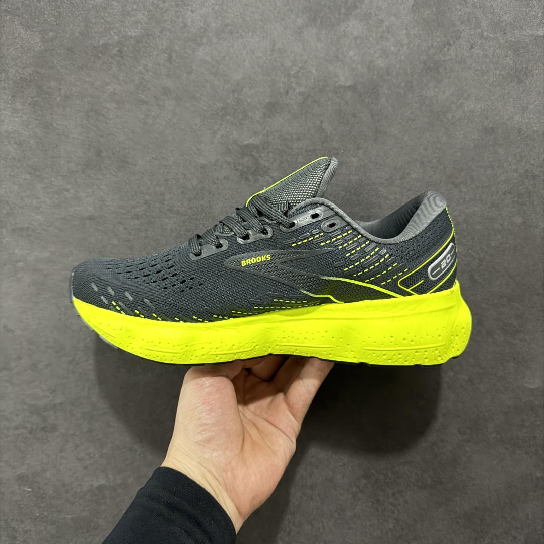 图片[2]-【公司级】新款Brooks布鲁克斯Glycerin甘油20跑鞋男子缓震马拉松氮气慢跑鞋 该鞋以厚实的中底和高分子注氮技术为特点 提供极致的缓震性能 鞋面柔软厚实 具有良好的包裹性能和散热性能 大底设计简单 纹路深 适合城市路跑 尺码：36 36.5 37.5 38 38.5 39 40 40.5 41 42 42.5 43 44 45-选品中心