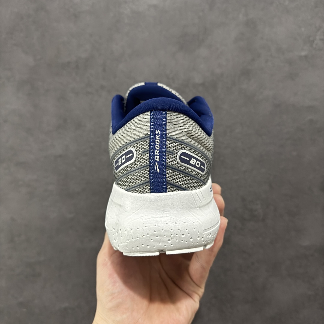 图片[4]-【公司级】新款Brooks布鲁克斯Glycerin甘油20跑鞋男子缓震马拉松氮气慢跑鞋 该鞋以厚实的中底和高分子注氮技术为特点 提供极致的缓震性能 鞋面柔软厚实 具有良好的包裹性能和散热性能 大底设计简单 纹路深 适合城市路跑 尺码：36 36.5 37.5 38 38.5 39 40 40.5 41 42 42.5 43 44 45-选品中心