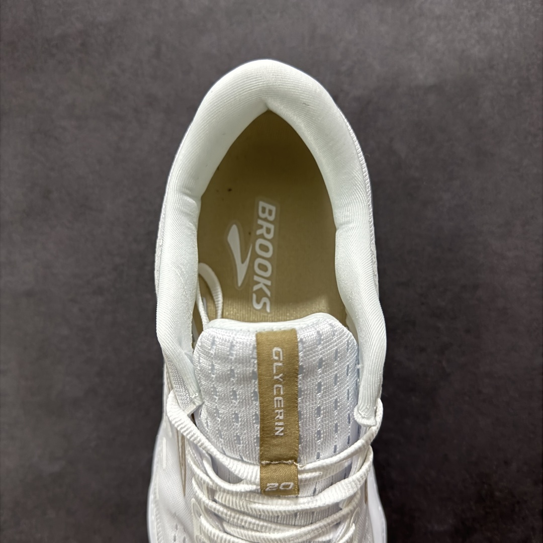 图片[7]-【公司级】新款Brooks布鲁克斯Glycerin甘油20跑鞋男子缓震马拉松氮气慢跑鞋 该鞋以厚实的中底和高分子注氮技术为特点 提供极致的缓震性能 鞋面柔软厚实 具有良好的包裹性能和散热性能 大底设计简单 纹路深 适合城市路跑 尺码：36 36.5 37.5 38 38.5 39 40 40.5 41 42 42.5 43 44 45-选品中心