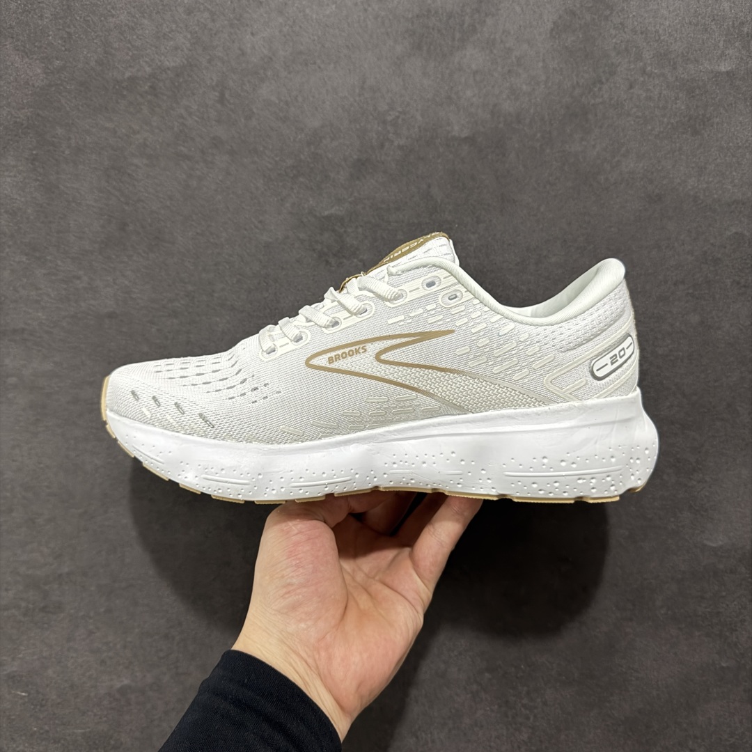 图片[2]-【公司级】新款Brooks布鲁克斯Glycerin甘油20跑鞋男子缓震马拉松氮气慢跑鞋 该鞋以厚实的中底和高分子注氮技术为特点 提供极致的缓震性能 鞋面柔软厚实 具有良好的包裹性能和散热性能 大底设计简单 纹路深 适合城市路跑 尺码：36 36.5 37.5 38 38.5 39 40 40.5 41 42 42.5 43 44 45-选品中心