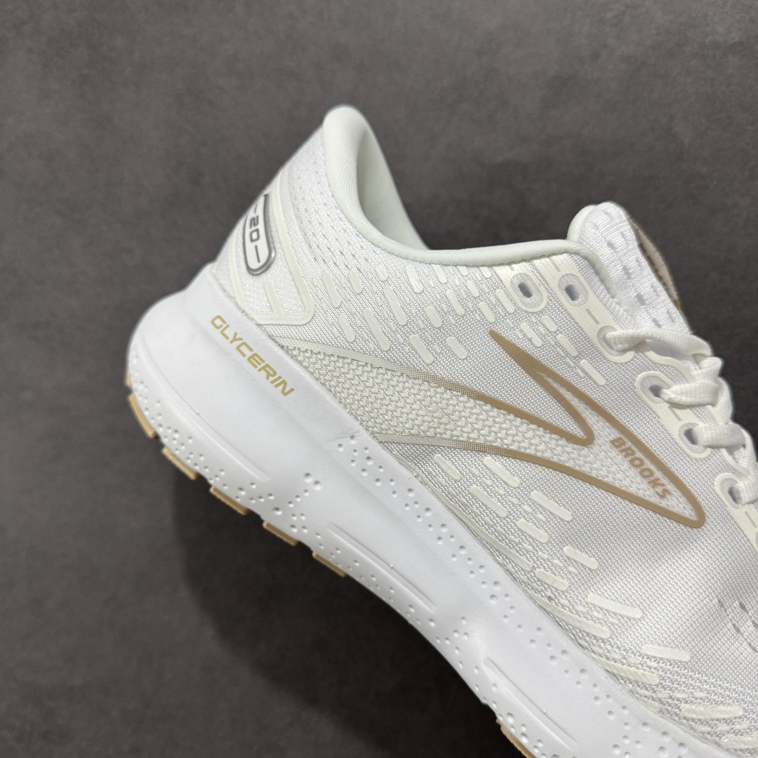 图片[6]-【公司级】新款Brooks布鲁克斯Glycerin甘油20跑鞋男子缓震马拉松氮气慢跑鞋 该鞋以厚实的中底和高分子注氮技术为特点 提供极致的缓震性能 鞋面柔软厚实 具有良好的包裹性能和散热性能 大底设计简单 纹路深 适合城市路跑 尺码：36 36.5 37.5 38 38.5 39 40 40.5 41 42 42.5 43 44 45-选品中心