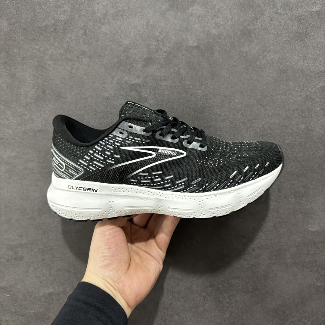 【公司级】新款Brooks布鲁克斯Glycerin甘油20跑鞋男子缓震马拉松氮气慢跑鞋 该鞋以厚实的中底和高分子注氮技术为特点 提供极致的缓震性能 鞋面柔软厚实 具有良好的包裹性能和散热性能 大底设计简单 纹路深 适合城市路跑 尺码:36 36.5 37.5 38 38.5 39 40 40.5 41 42 42.5 43 44 45-选品中心