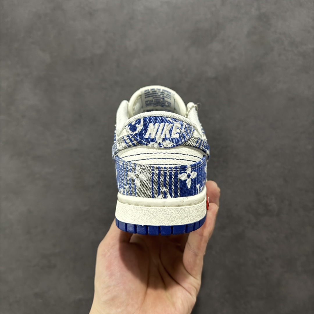  
【定制版】Nike SB Dunk Low LV联名 蓝牛仔 周年高端定制 低帮休闲板鞋 SC977
