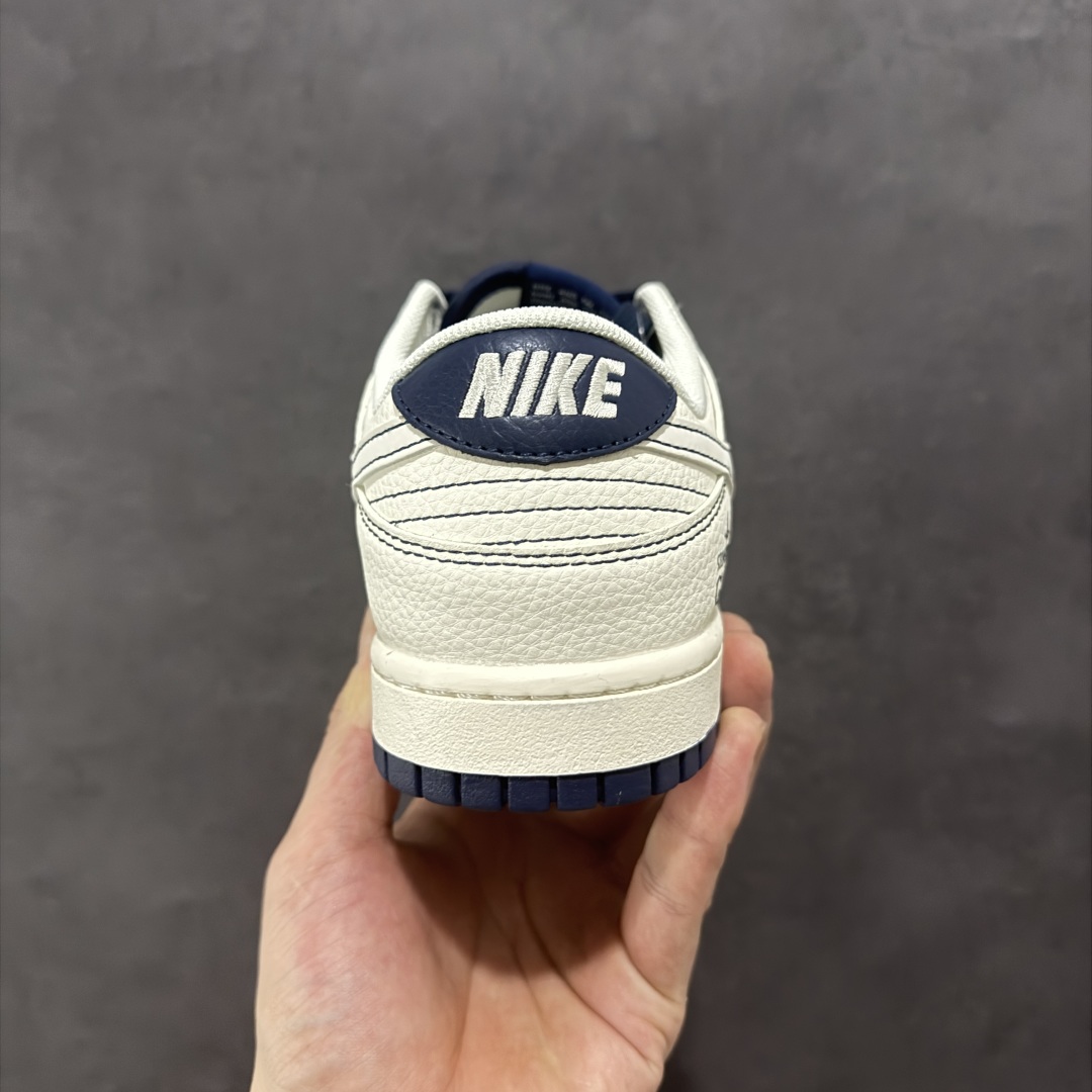  
【定制版】Nike SB Dunk Low 古驰联名 蓝白白勾 周年高端定制 低帮休闲板鞋 FC16