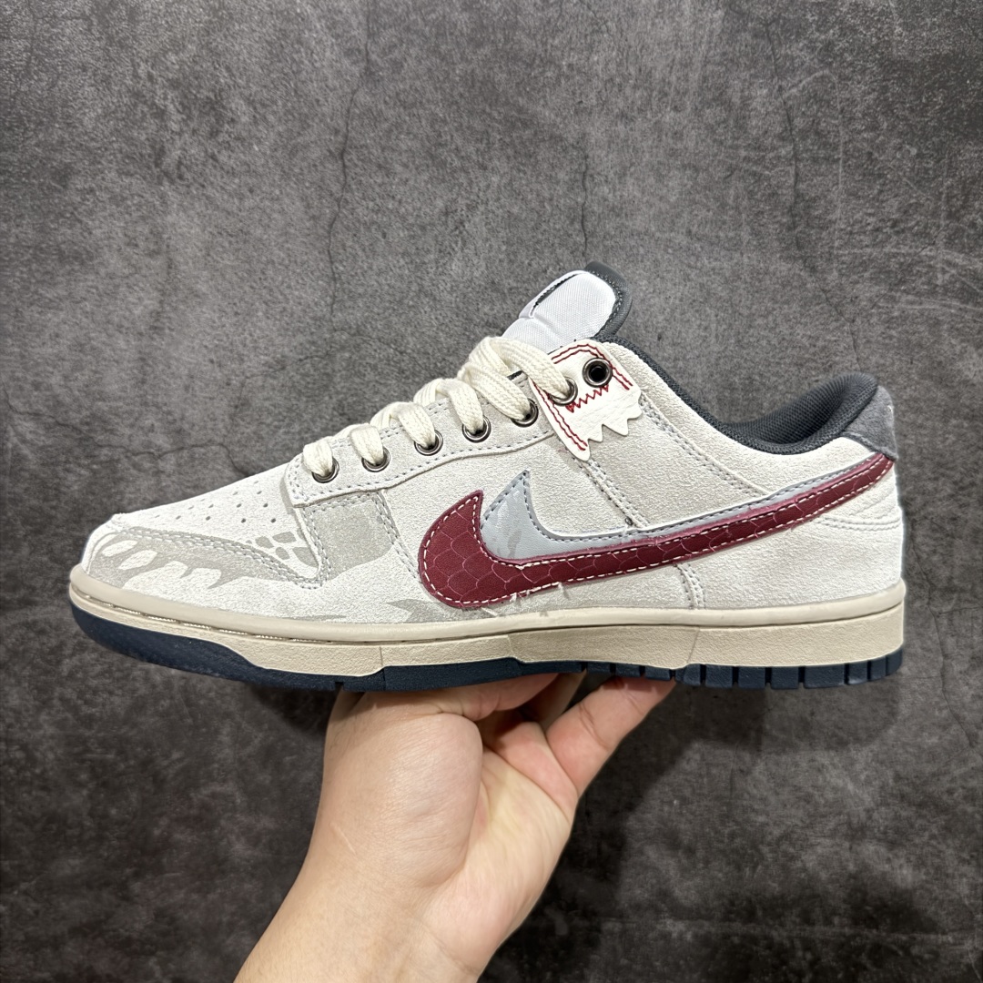  
Nike Dunk Low Double Swoosh CNY蛇年 熊猫恶作剧 蜕尘迎金 财锦 低帮