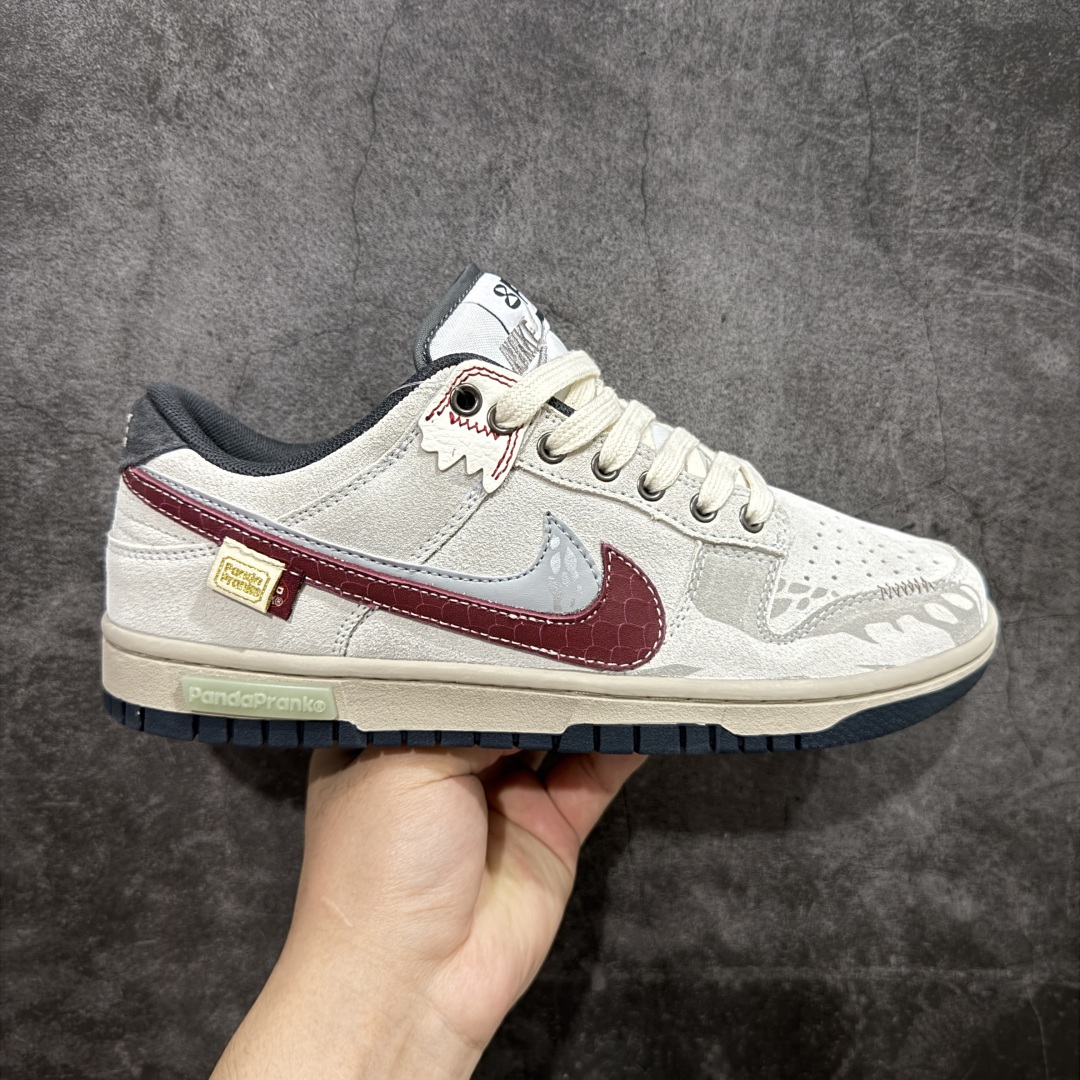  
Nike Dunk Low Double Swoosh CNY蛇年 熊猫恶作剧 蜕尘迎金 财锦 低帮