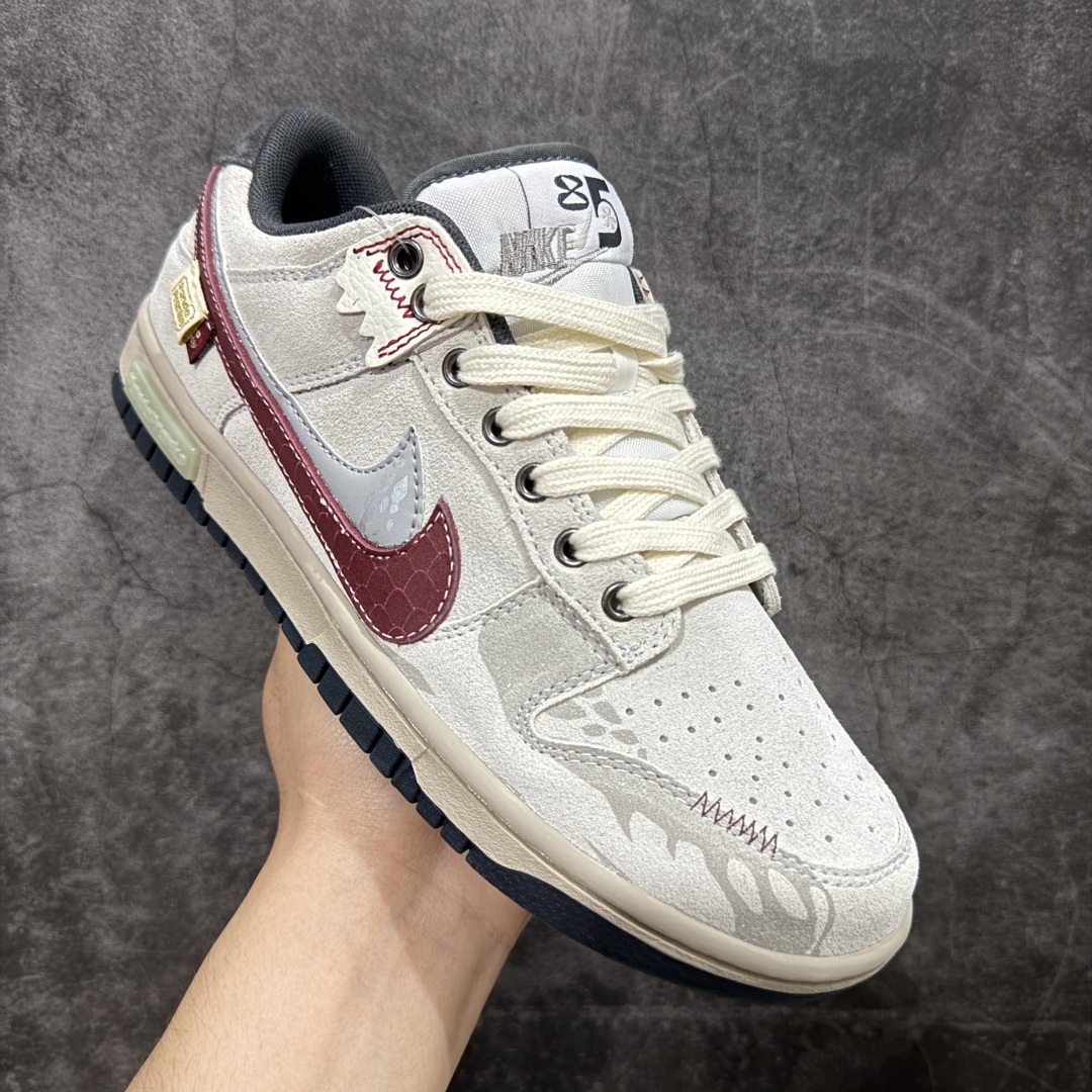  
Nike Dunk Low Double Swoosh CNY蛇年 熊猫恶作剧 蜕尘迎金 财锦 低帮