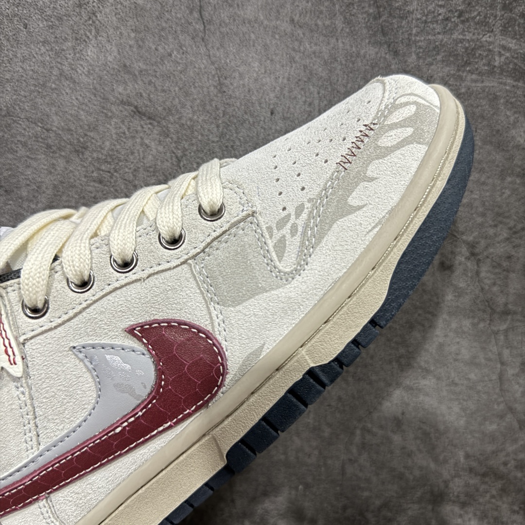  
Nike Dunk Low Double Swoosh CNY蛇年 熊猫恶作剧 蜕尘迎金 财锦 低帮