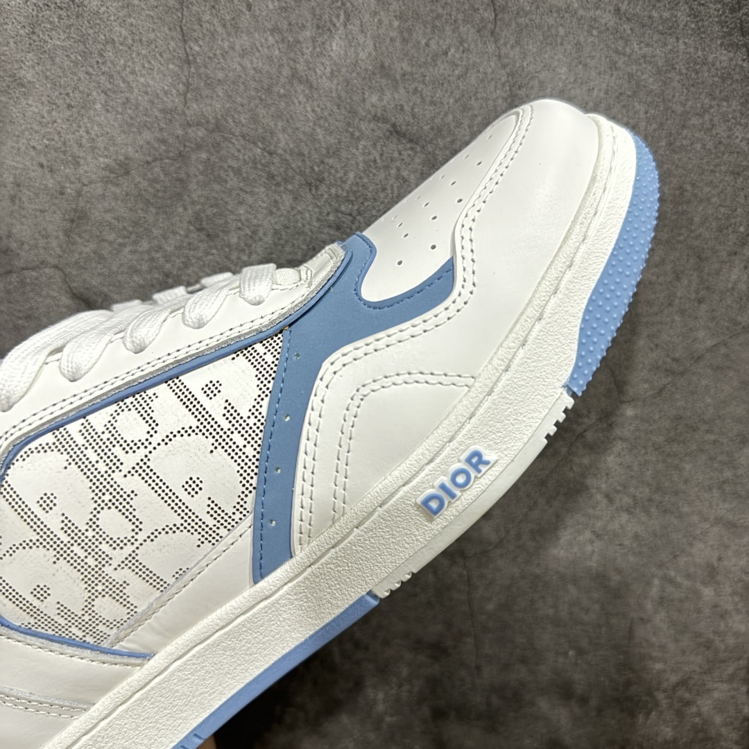 图片[6]-【广东纯原版本】Dior迪奥 B27系列 东莞高端代购版本 原版爆拆一比一完美复刻 做工细节到位 原版全真皮定制材料 超赞 最新元素组合 时尚休闲个性 百搭 ✅面料：原版定制小牛皮+ Oblique老花布 ✅内里：定制透气内里 ✅大底：原版开模TPU组合大底 ✅底厚：3CM ✅包装：全套原版礼盒包装 ✅尺码：35-45-选品中心