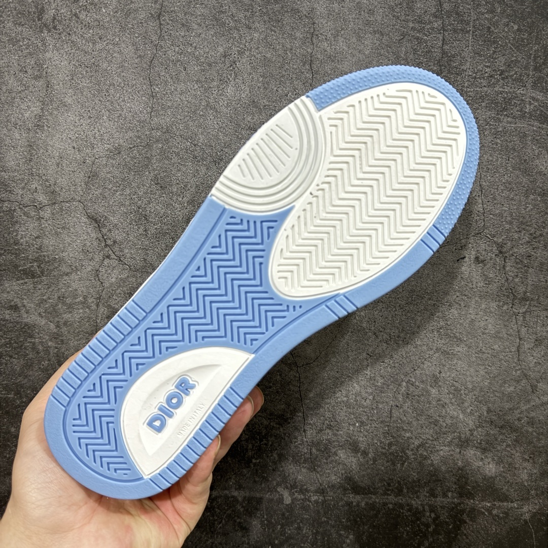 图片[9]-【广东纯原版本】Dior迪奥 B27系列 东莞高端代购版本 原版爆拆一比一完美复刻 做工细节到位 原版全真皮定制材料 超赞 最新元素组合 时尚休闲个性 百搭 ✅面料：原版定制小牛皮+ Oblique老花布 ✅内里：定制透气内里 ✅大底：原版开模TPU组合大底 ✅底厚：3CM ✅包装：全套原版礼盒包装 ✅尺码：35-45-选品中心