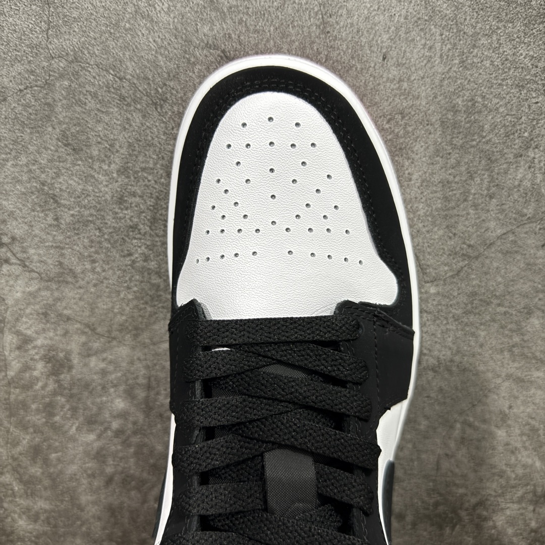 240 【DT纯原】Air Jordan AJ1 Low 低帮 新黑红脚趾 黑脚趾 IB8971-106