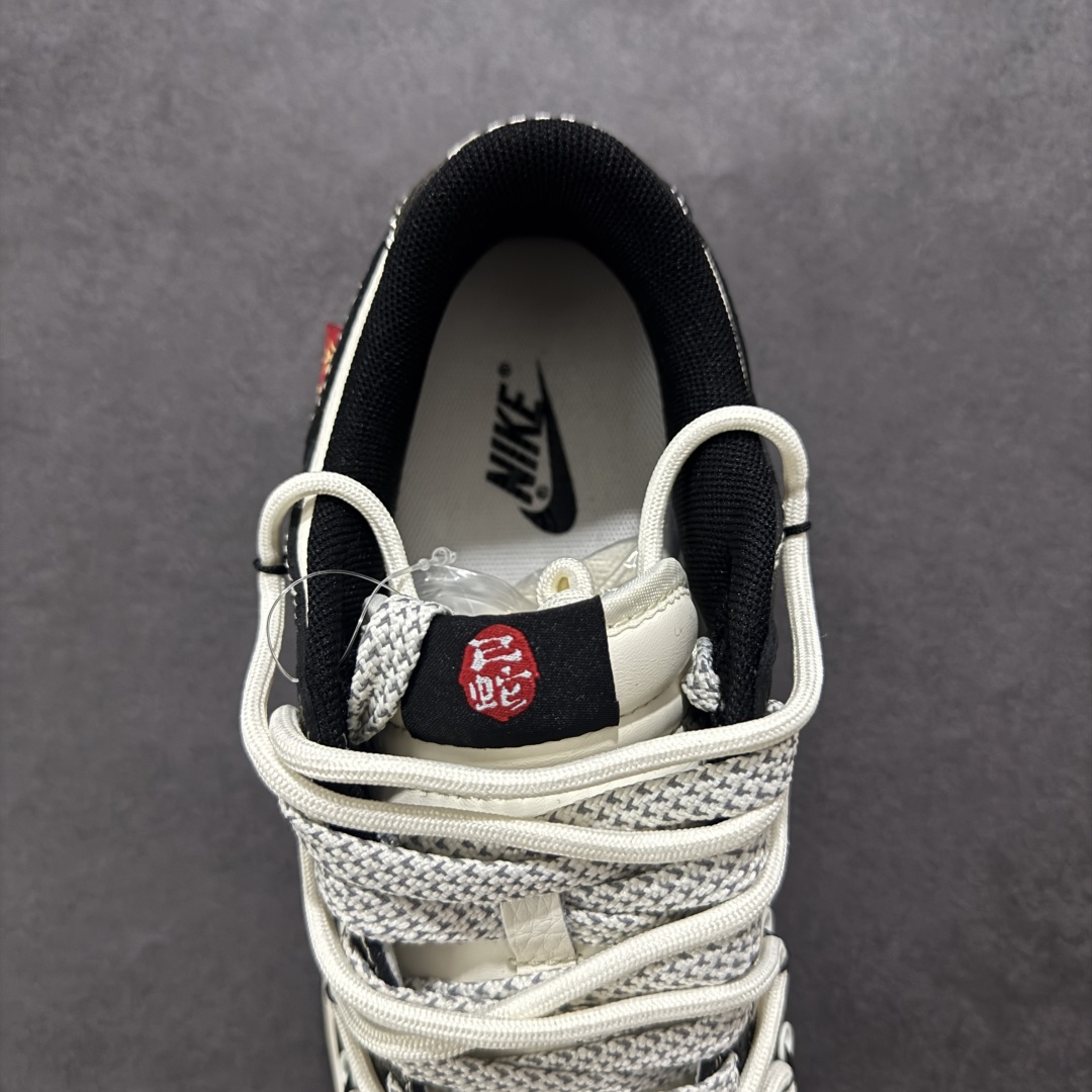 300 【定制版】Nike SB Dunk Low 蛇年系列 绑带渐变黑勾 周年高端定制 低帮休闲板鞋 YX5066-310