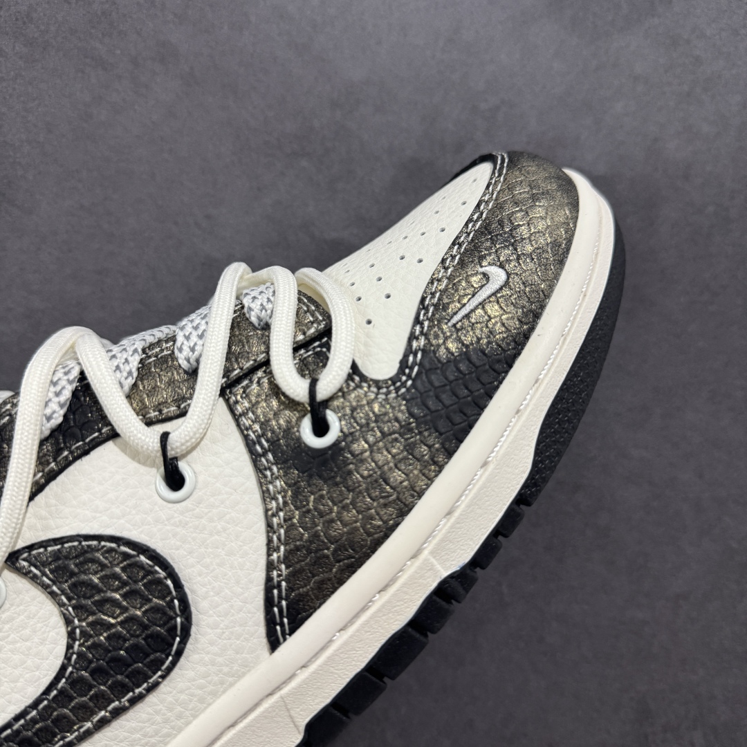 300 【定制版】Nike SB Dunk Low 蛇年系列 绑带渐变黑勾 周年高端定制 低帮休闲板鞋 YX5066-310