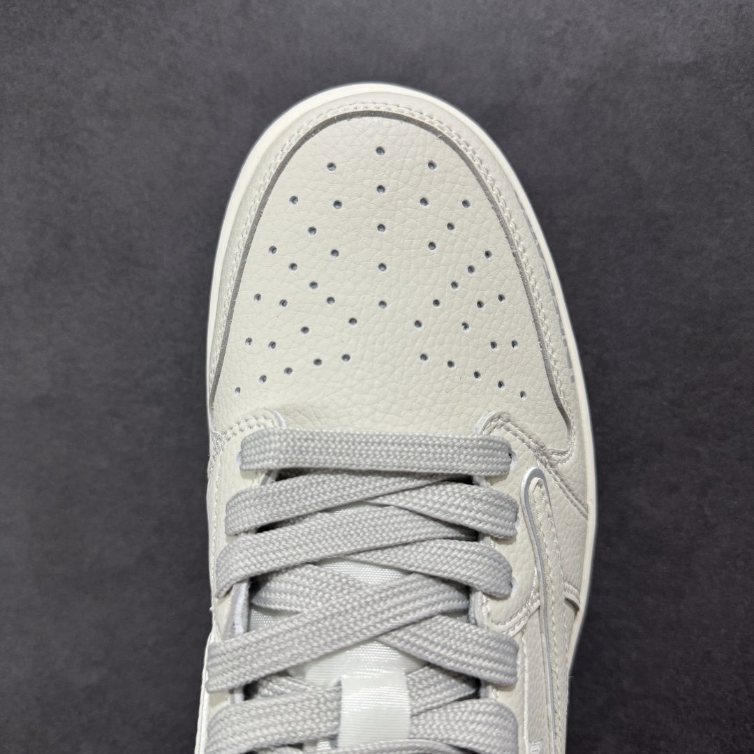280 【定制版】Travis Scott x Fragment Design x Air Jordan 1 Low SP AJ1 联名款 低帮文化休闲板鞋 DF1845-532