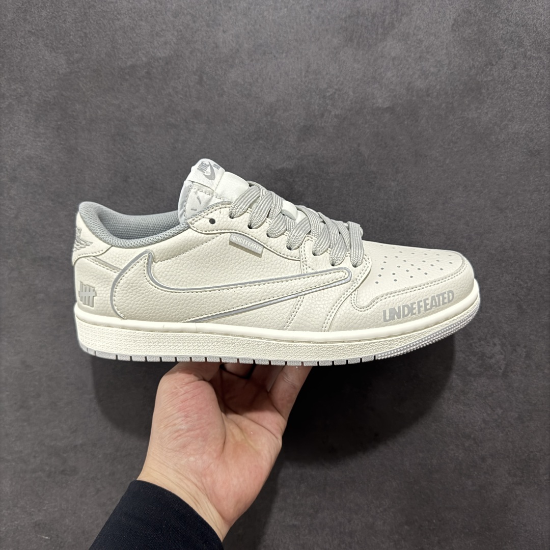 280 【定制版】Travis Scott x Fragment Design x Air Jordan 1 Low SP AJ1 联名款 低帮文化休闲板鞋 DF1845-532