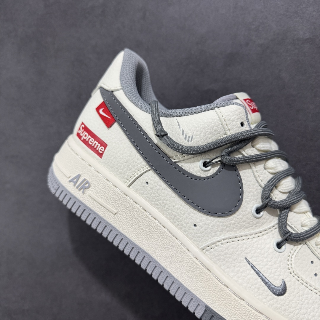 260 NIke Air Force 1 '07 Low “Supreme联名——双色灰抽绳”空军一号 低帮 运动鞋 休闲鞋 DM6868-071