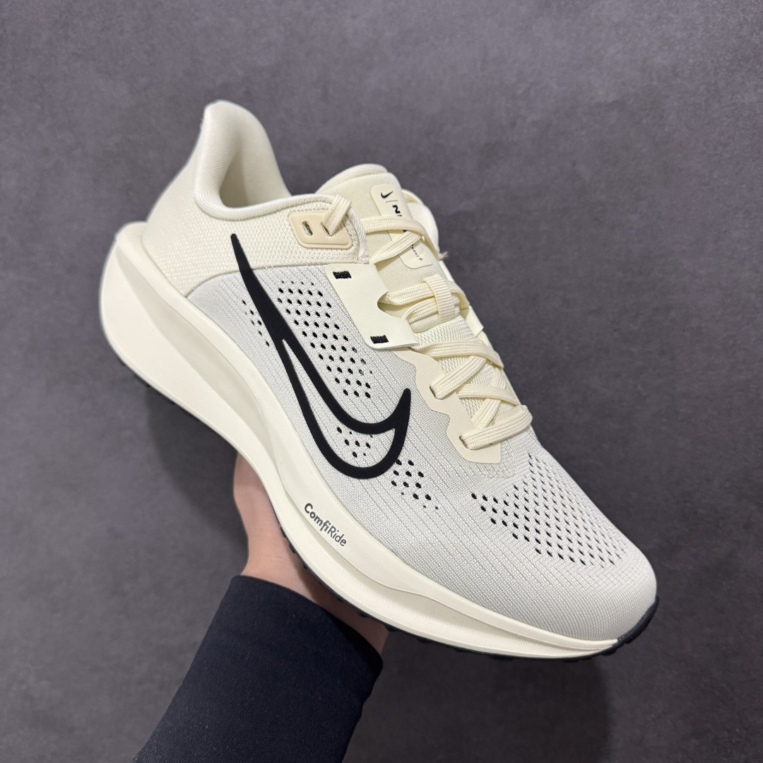 图片[3]-【公司级】耐克Nike Zoom Quest 6 探索者6代系列低帮轻质透气休闲运动跑步鞋FD6034-102 男女鞋真标半码制 升级原楦原数据开发纸版 采用同源织法工程网布鞋面材质 中底搭载ComfiRide泡棉组合防滑耐磨橡胶大底❗️ 耐克（NIKE）Quest 6跑步鞋是一款专为运动爱好者打造的高性能跑鞋。采用先进的缓震技术，能够有效缓解跑步时对关节的压力，保护双脚健康。轻盈舒适的鞋面设计，使脚部可以自由活动，提升运动效果。此款跑步鞋还有防滑底纹，让你在各种路面上都可以安全无忧地进行运动。这款耐克（NIKE）Quest 6跑步鞋是一款专为运动爱好者打造的高性能跑鞋。采用先进的缓震技术，能够有效缓解跑步时对关节的压力，保护双脚健康。轻盈舒适的鞋面设计，使脚部可以自由活动，提升运动效果。此款跑步鞋还有防滑底纹，让你在各种路面上都可以安全无忧地进行运动。 尺码：39 40 40.5 41 42 42.5 43 44 44.5 45-选品中心
