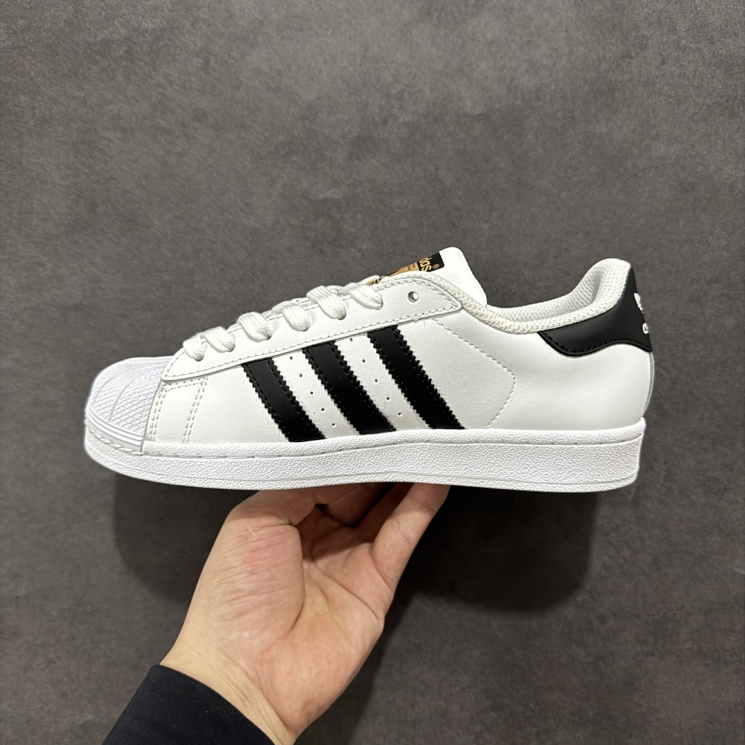 图片[2]-【GQ福利】原厂级别 特供版 AD Originals Superstar 贝壳头 经典百搭休闲运动板鞋 原楦原纸版数据开发 采用头层皮革材质打造 正确鞋垫 正确底模及扇贝头盖片 性价比相当高 货号：C77124 尺码：36-44-选品中心