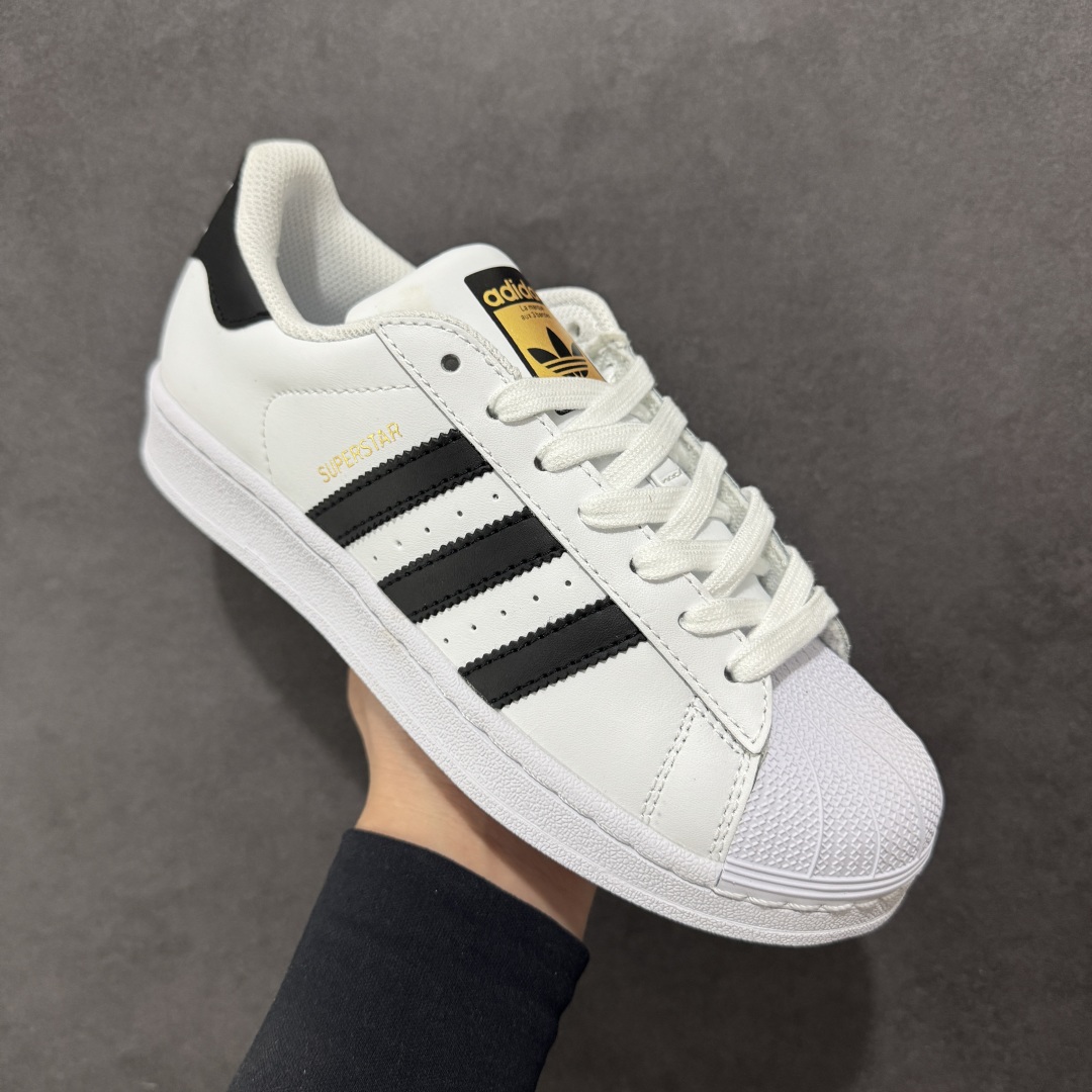 图片[3]-【GQ福利】原厂级别 特供版 AD Originals Superstar 贝壳头 经典百搭休闲运动板鞋 原楦原纸版数据开发 采用头层皮革材质打造 正确鞋垫 正确底模及扇贝头盖片 性价比相当高 货号：C77124 尺码：36-44-选品中心