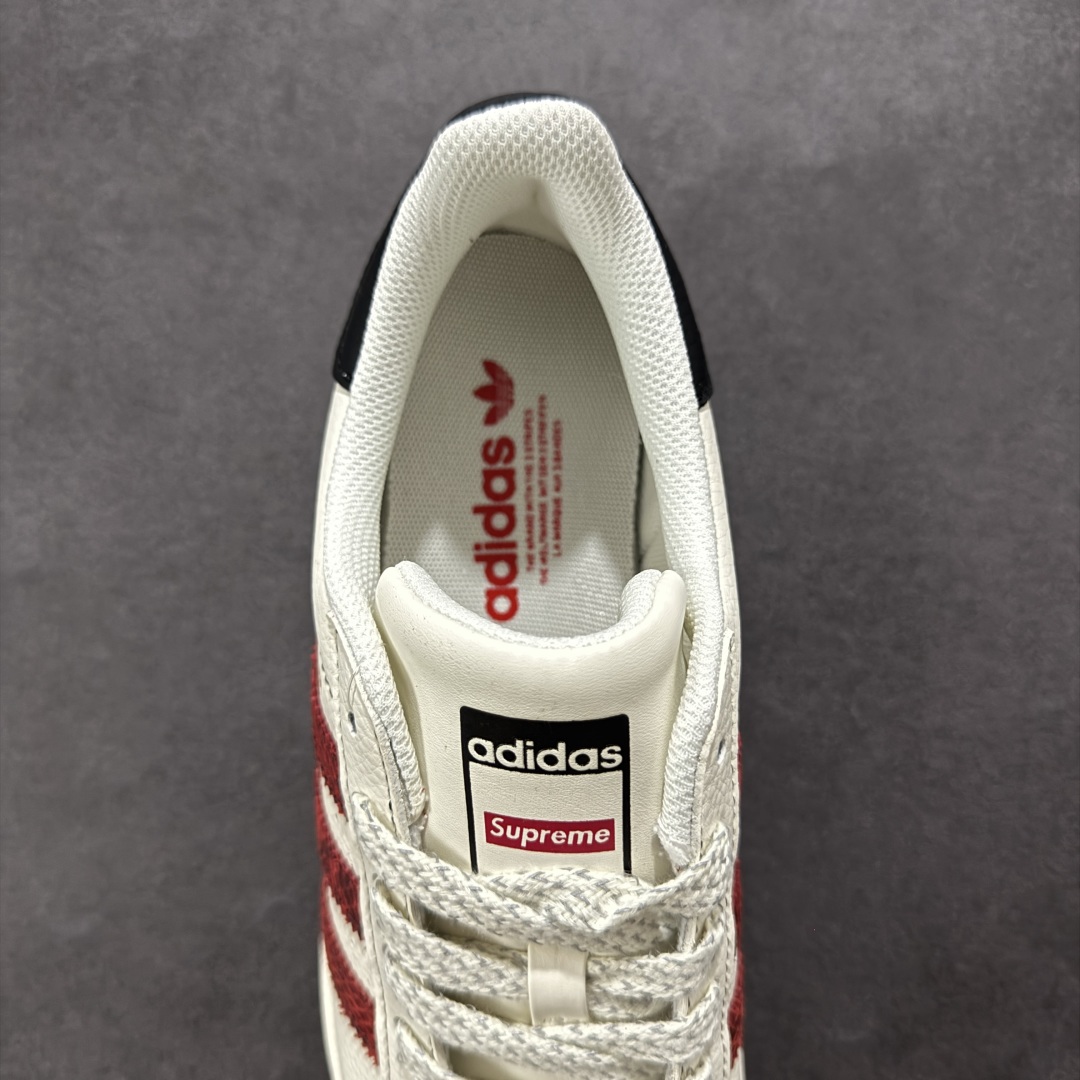 240 【定制版】AD Originals Superstar x Supreme 白黑红 BZ2527