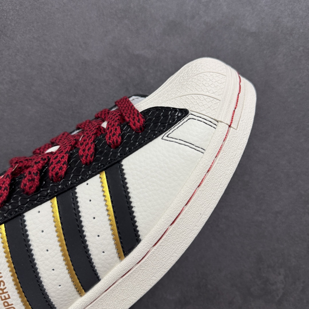 240 【定制版】AD Originals Superstar x Supreme 白黑红 BZ2524