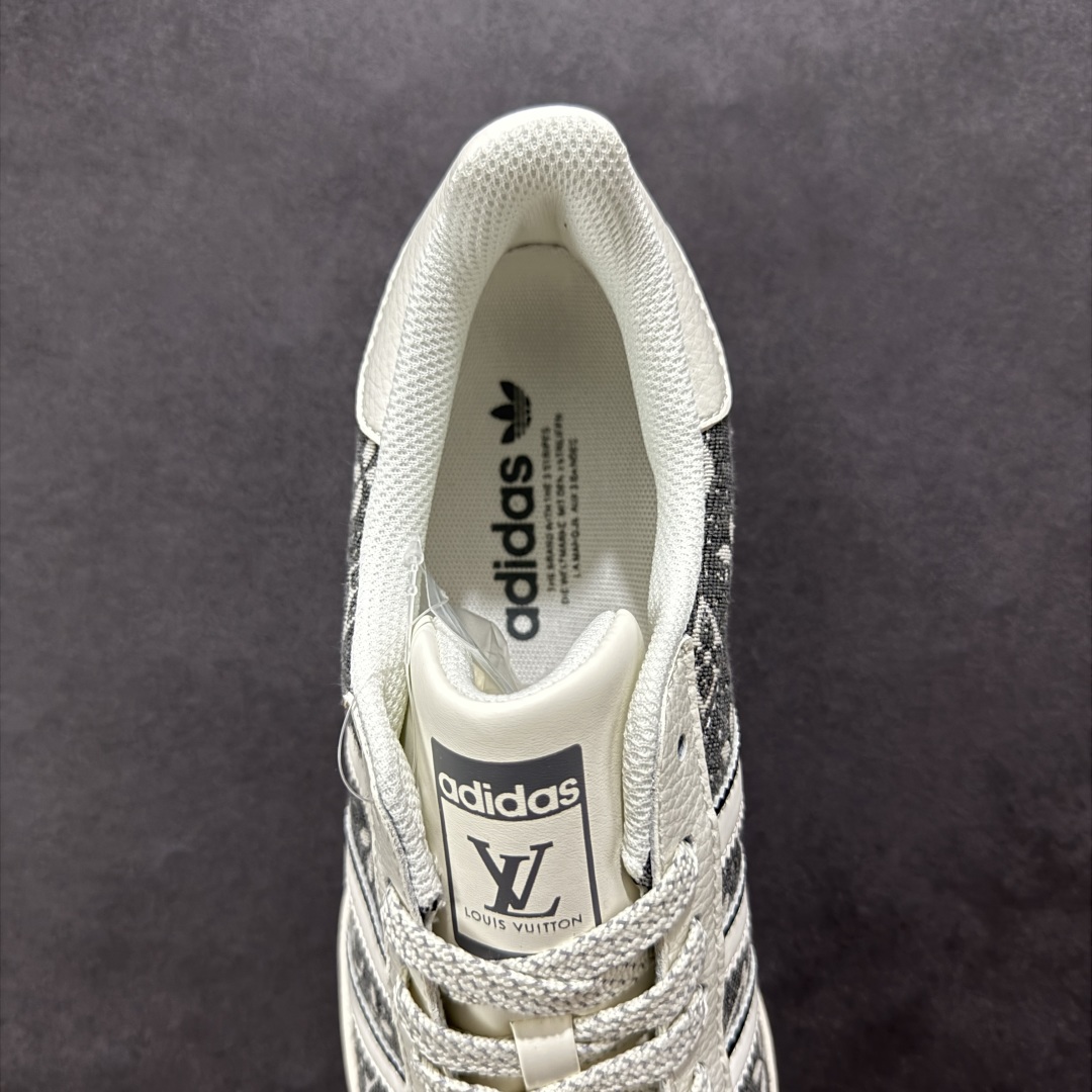240 【定制版】AD Originals Superstar x Louis Vuitton 白灰 JY8911