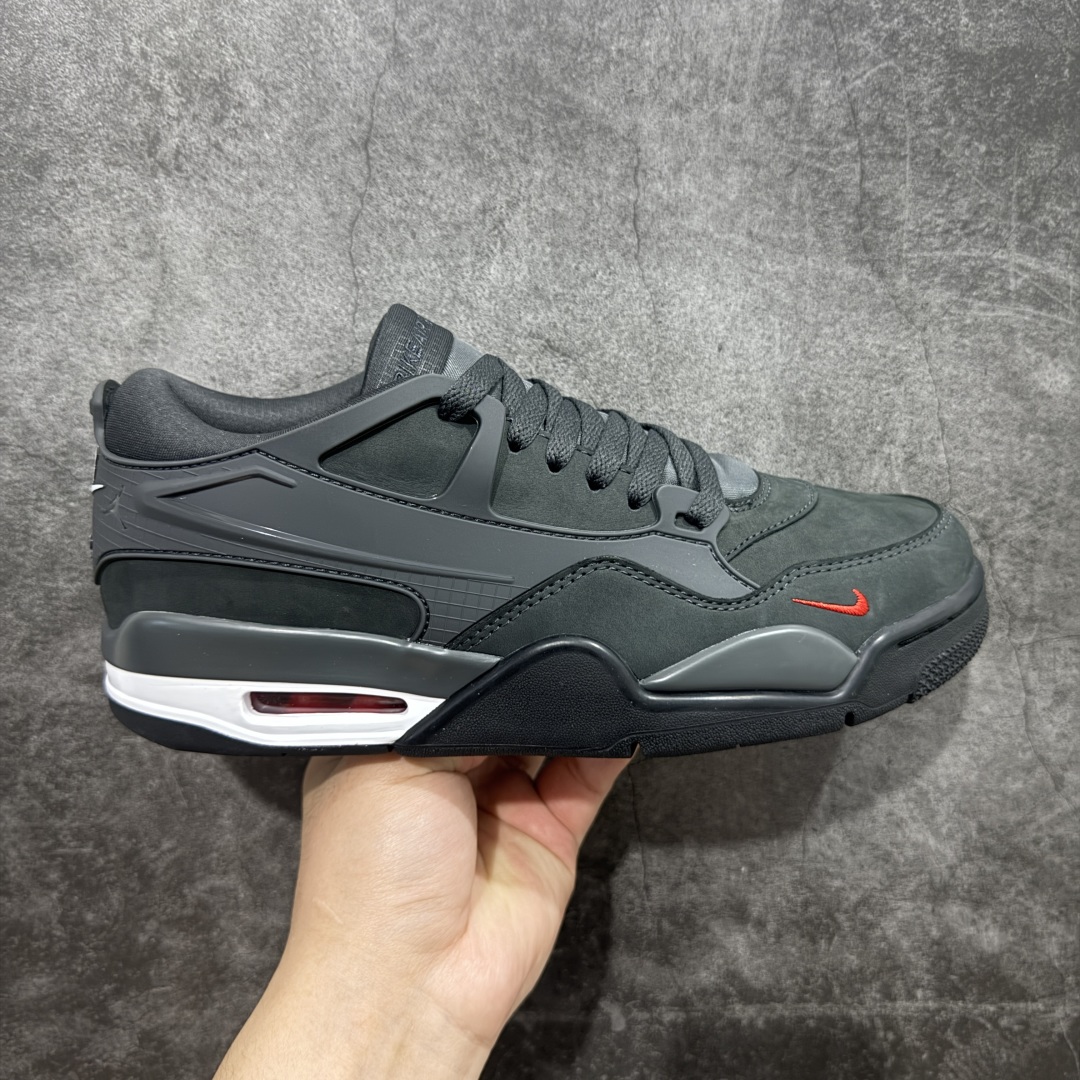 450 【OG纯原版】Air Jordan AJ4 RM 重置 重制版低帮复古篮球鞋 黑色 IB8856-121