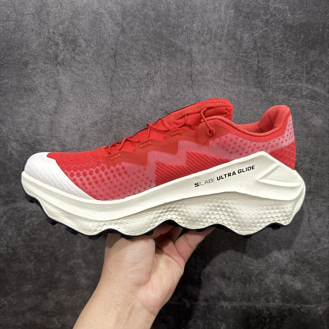 图片[2]-【绿x版】SALOMON萨洛蒙 S/LAB ULTRA Glide 柔软舒适防滑耐磨 低帮跑步鞋 SALOMON诞生于1947年的法国阿尔卑斯山区，全球知名的户外运动品牌。一直致力于推动滑雪、越野跑等山地运动的发展及产品的进步。其产品设计致力于追求创新和发掘产品的性能极限，帮助喜欢自由的人在山地间不断挑战自我 尺码：36 36.5 37.5 38 38.5 39 40 40.5 41 42 42.5 43 44 44.5 45 46.5-选品中心